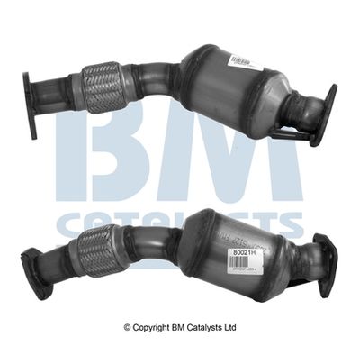 Catalytic Converter BM Catalysts BM80021H