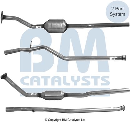 BM Catalysts BM80059H Catalytic Converter