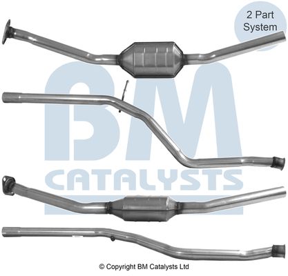 BM Catalysts BM80113H Catalytic Converter