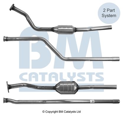 BM Catalysts BM80208H Catalytic Converter