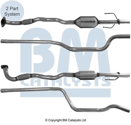 BM Catalysts BM80362H Catalytic Converter