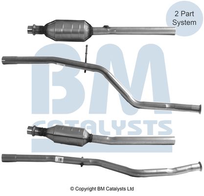 BM Catalysts BM90538H Catalytic Converter