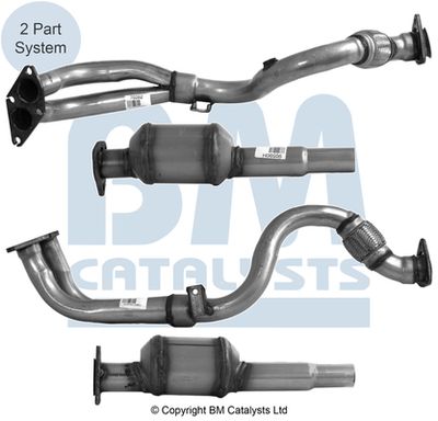 Catalytic Converter BM Catalysts BM90539H