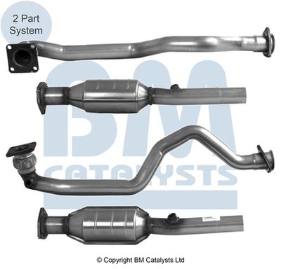 Catalytic Converter BM Catalysts BM90779H