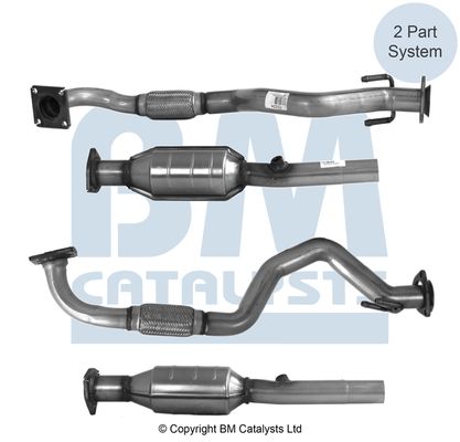 BM Catalysts BM90924H Catalytic Converter