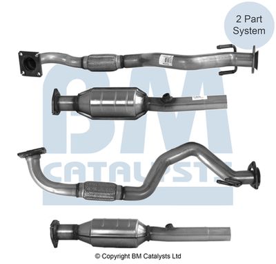 Catalytic Converter BM Catalysts BM90924H