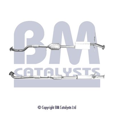 Catalytic Converter BM Catalysts BM91437H