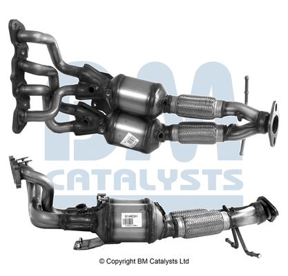 BM Catalysts BM91483H Catalytic Converter