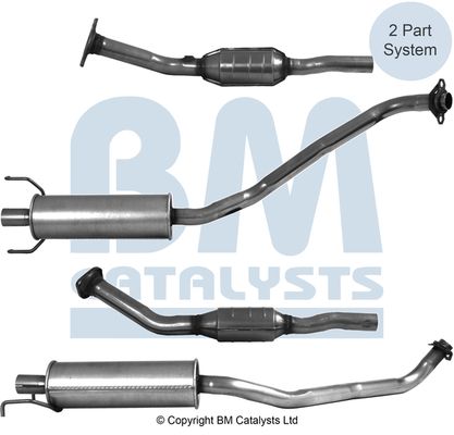 BM Catalysts BM91604H Catalytic Converter