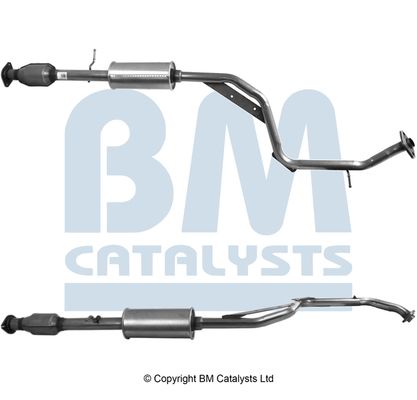 BM Catalysts BM91743H Catalytic Converter