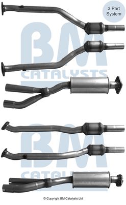 BM Catalysts BM91806H Catalytic Converter