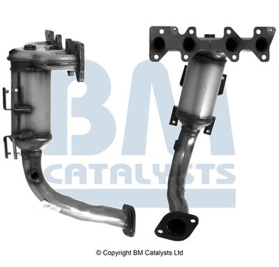 Catalytic Converter BM Catalysts BM91832H