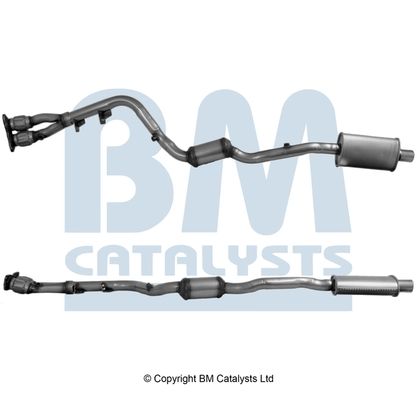BM Catalysts BM91874H Catalytic Converter