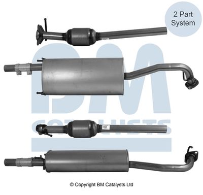 Catalytic Converter BM Catalysts BM91875H