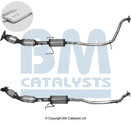 BM Catalysts BM91975H Catalytic Converter