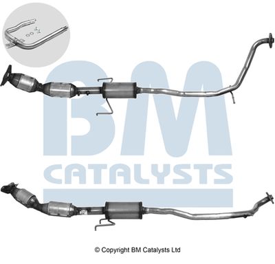 Catalytic Converter BM Catalysts BM91975H