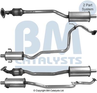 Catalytic Converter BM Catalysts BM91987H