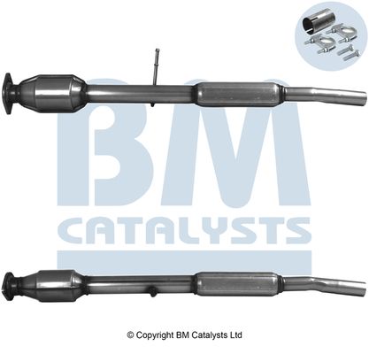 BM Catalysts BM92074H Catalytic Converter