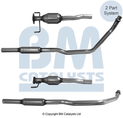 BM Catalysts BM92158H Catalytic Converter
