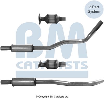 Catalytic Converter BM Catalysts BM92482H