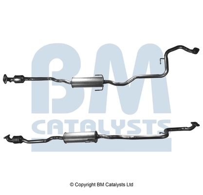 BM Catalysts BM92592H Catalytic Converter