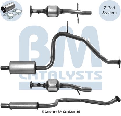 BM Catalysts BM92601H Catalytic Converter