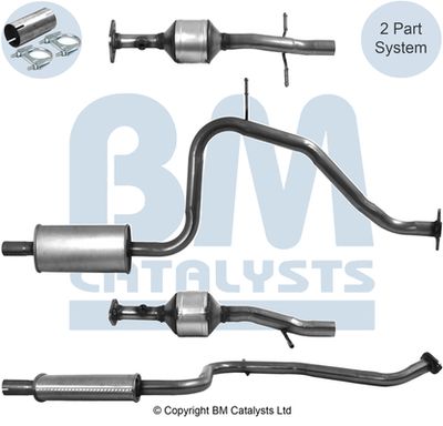 Catalytic Converter BM Catalysts BM92601H