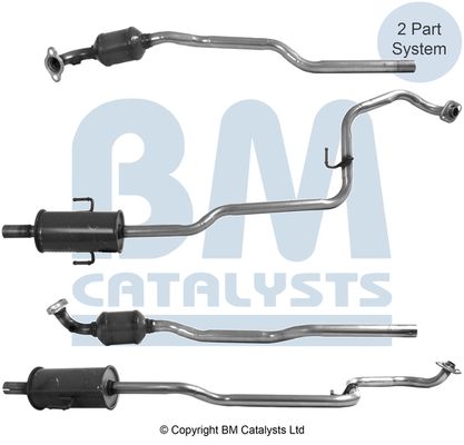 BM Catalysts BM92625H Catalytic Converter