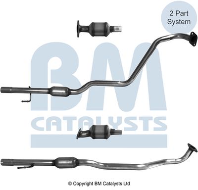 Catalytic Converter BM Catalysts BM92653H