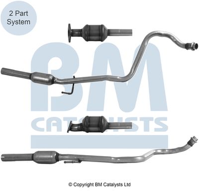 Catalytic Converter BM Catalysts BM92783H