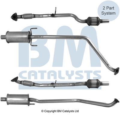 Catalytic Converter BM Catalysts BM92961H