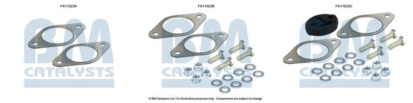 BM Catalysts FK11023 Mounting Kit, soot/particulate filter