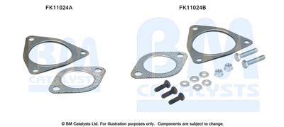 Mounting Kit, soot/particulate filter BM Catalysts FK11024
