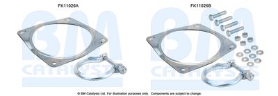 Mounting Kit, soot/particulate filter BM Catalysts FK11026