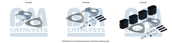 BM Catalysts FK11027 Mounting Kit, soot/particulate filter