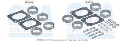 Mounting Kit, soot/particulate filter BM Catalysts FK11030