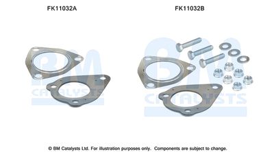 Mounting Kit, soot/particulate filter BM Catalysts FK11032