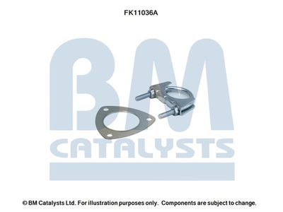 Mounting Kit, soot/particulate filter BM Catalysts FK11036