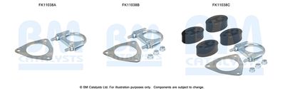 Mounting Kit, soot/particulate filter BM Catalysts FK11038