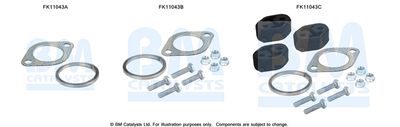 Mounting Kit, soot/particulate filter BM Catalysts FK11043