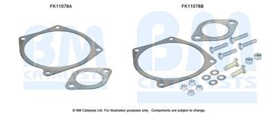 Mounting Kit, soot/particulate filter BM Catalysts FK11078