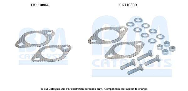 BM Catalysts FK11080 Mounting Kit, soot/particulate filter
