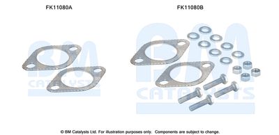 Mounting Kit, soot/particulate filter BM Catalysts FK11080