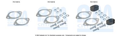 Mounting Kit, soot/particulate filter BM Catalysts FK11091