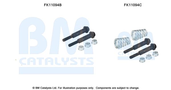 BM Catalysts FK11094 Mounting Kit, soot/particulate filter
