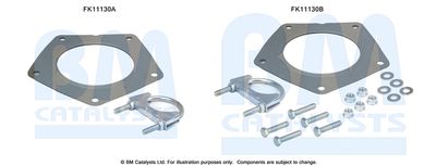 Mounting Kit, soot/particulate filter BM Catalysts FK11130