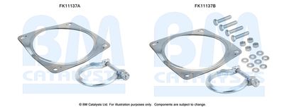 Mounting Kit, soot/particulate filter BM Catalysts FK11137