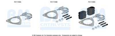 Mounting Kit, soot/particulate filter BM Catalysts FK11169