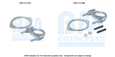 Mounting Kit, soot/particulate filter BM Catalysts FK11177