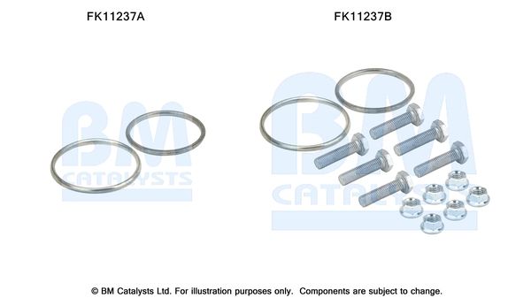 BM Catalysts FK11237 Mounting Kit, soot/particulate filter